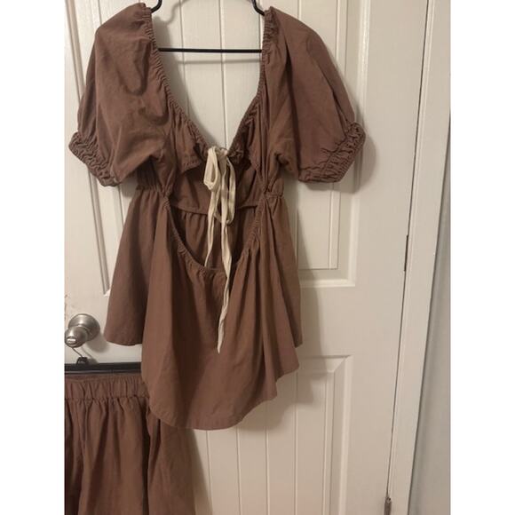 Free People Donnie Short Set L - Picture 4 of 8